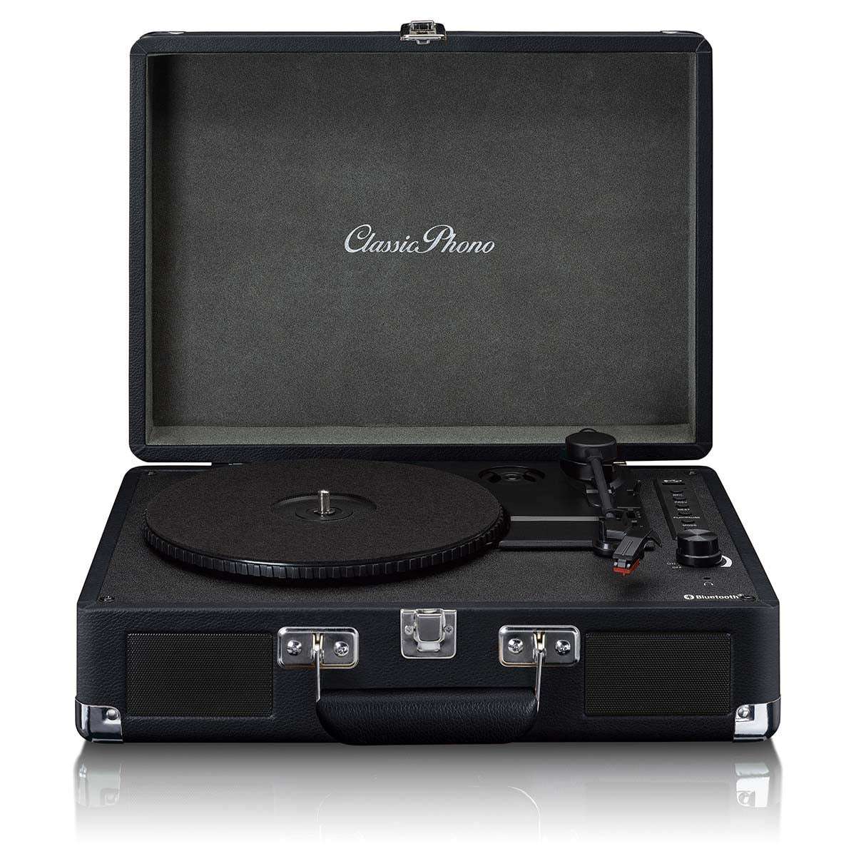 Classic Phono TT-115BK - Bluetooth® Record Player with built