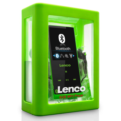 Lenco Xemio-760 BT Green - MP3/MP4 player with Bluetooth® 8GB memory - Green