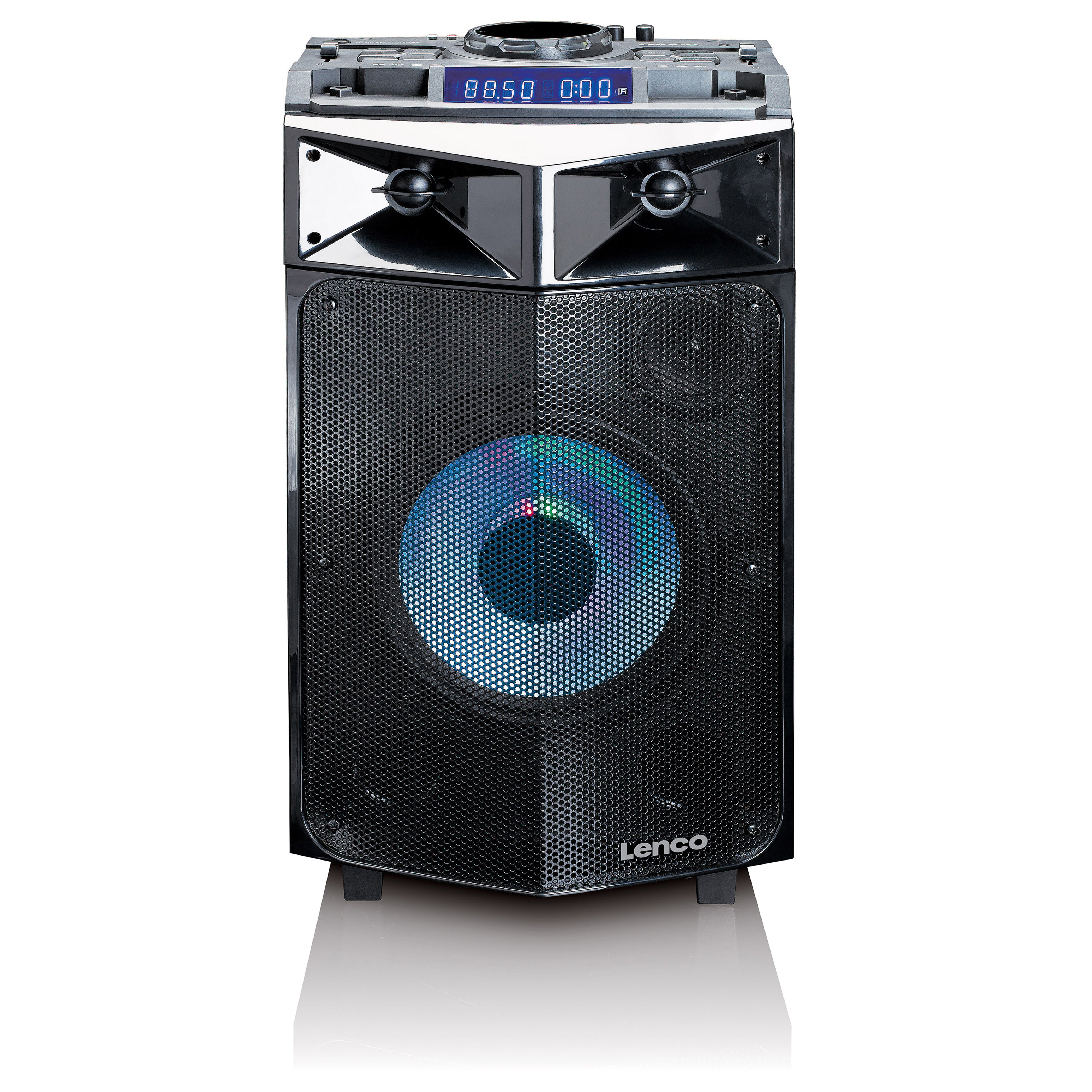 LENCO PMX-240 - High Powered PA/DJ mixer system with Bluetooth