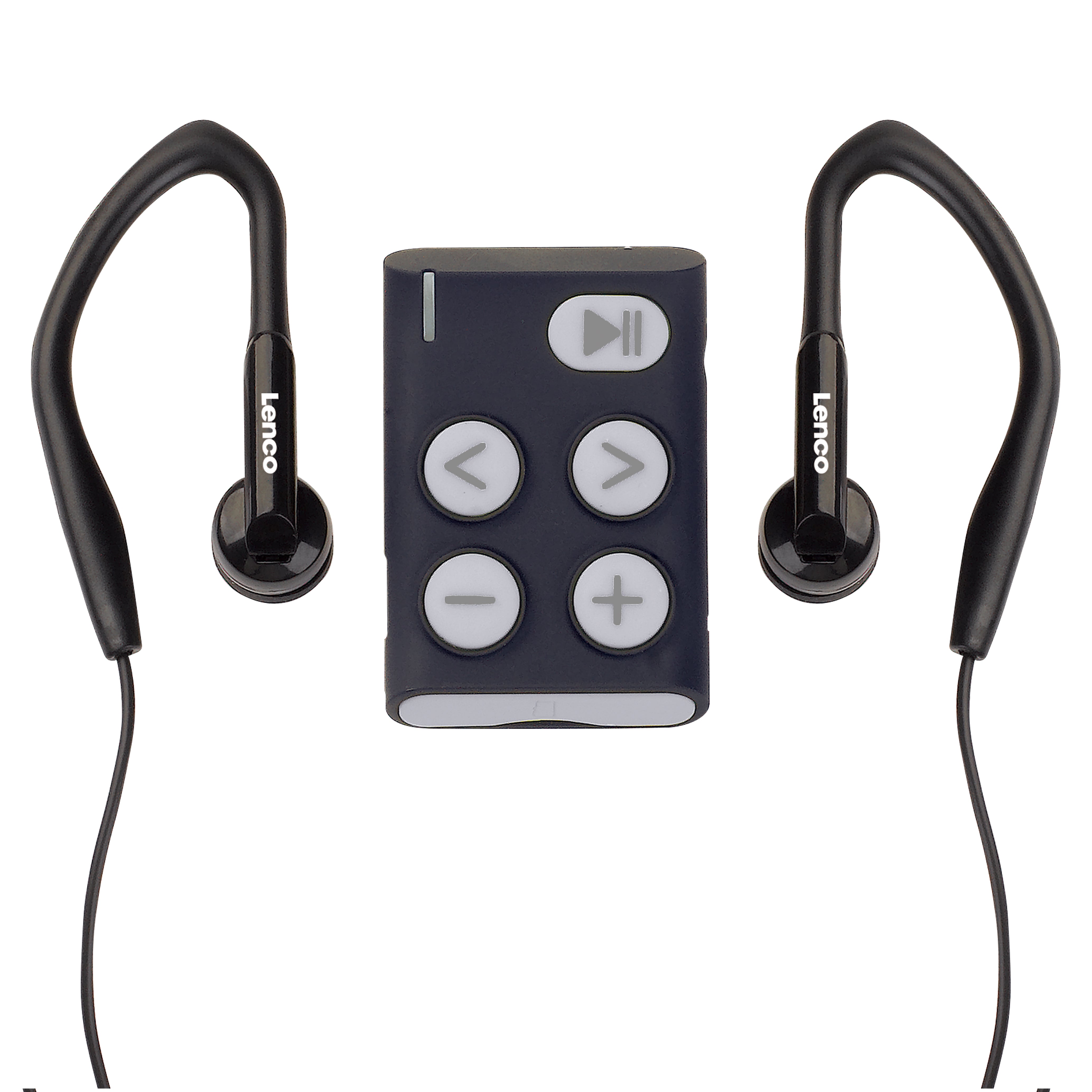 LENCO Xemio-154GY - Sport MP3 Player Incl. sport earbuds 4GB micro
