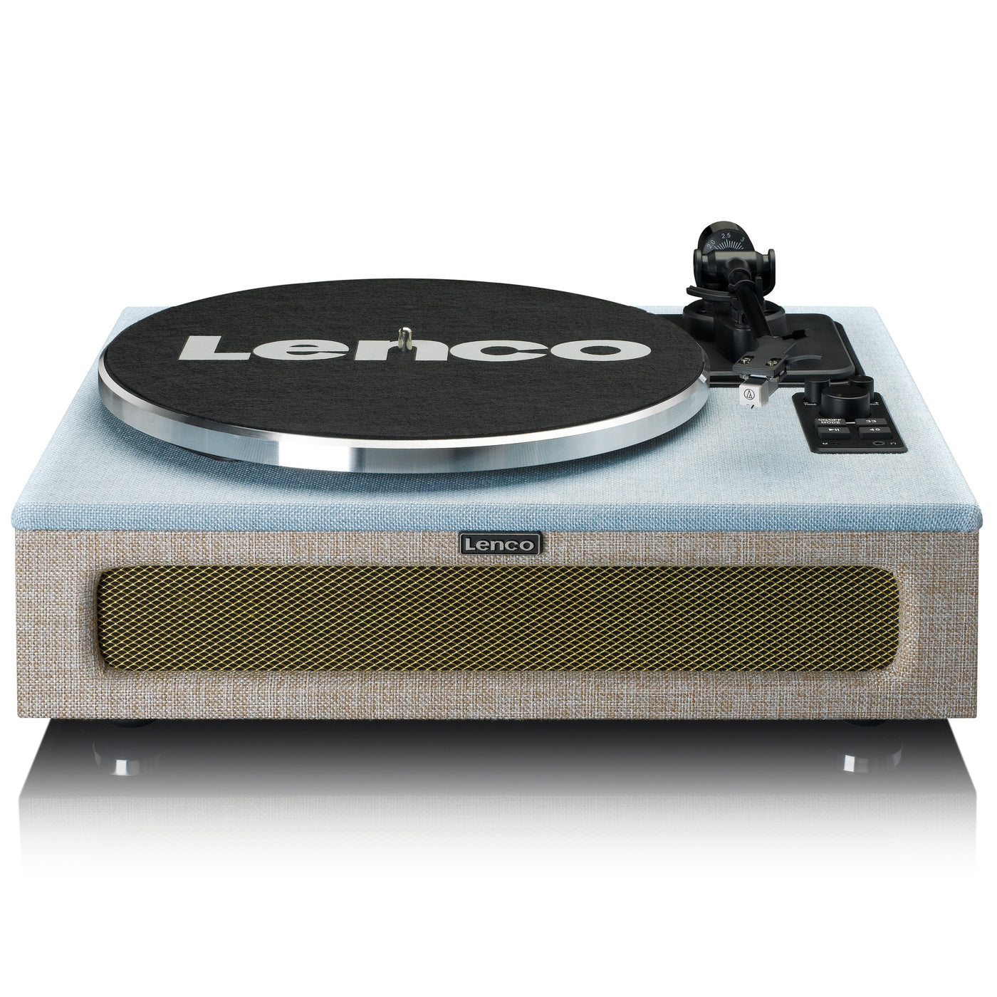 LENCO LS-440BUBG - Record Player with 4 built-in speakers - Fabric