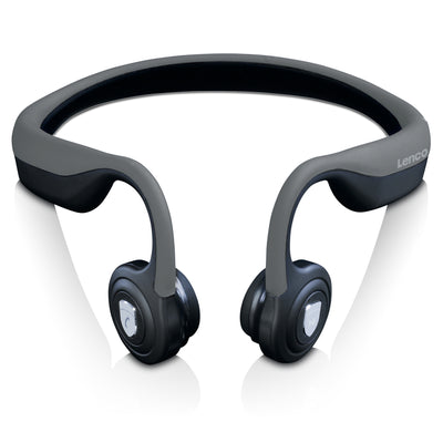 Bluetooth® LENCO HBC-200 Słuchawki z przewodnictwem kostnym – czarne
