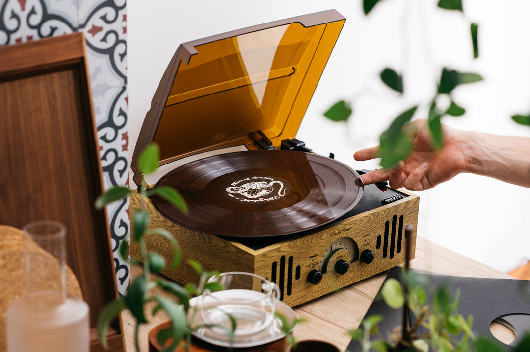 CLASSIC PHONO TT-41OK - Retro turntable with built-in speakers