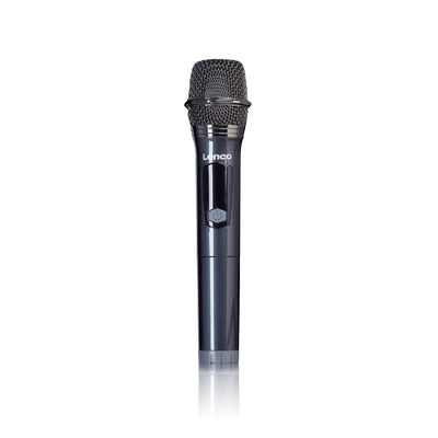 LENCO PA-101BK – Bluetooth® Party Speaker with LED Light Effects – 100W RMS, USB, 14-Hour Battery Life – Black