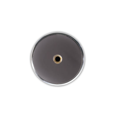 LENCO TTA-076SI - Chrome-plated record stabilizer - Turntable weight - Silver