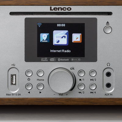 LENCO DIR-270WD - Radio z internetem, radiem DAB, FM/CD/BT