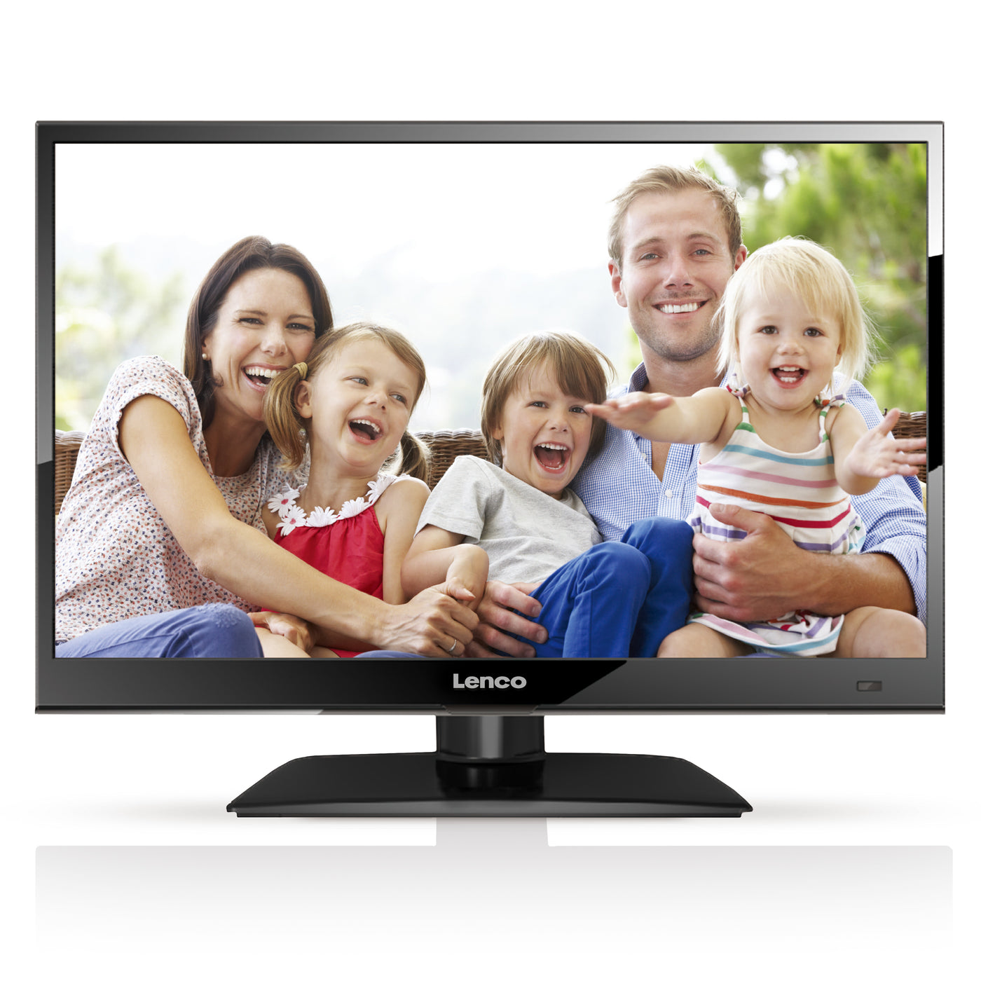 LENCO DVL-1662BK - HD LED-TV 16" DVB-T/T2/S2/C Built-in DVD player - Black