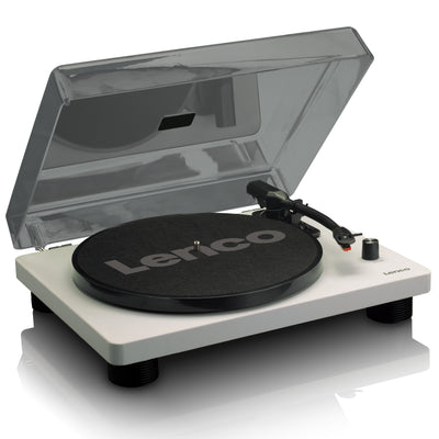 LENCO LS-50GY - Turntable with built-in speakers USB Encoding - Grey