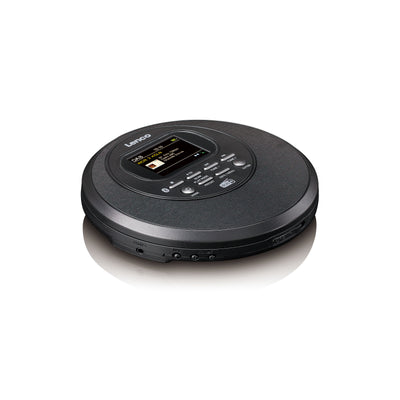 LENCO CD-500BK - Przenośny odtwarzacz CD z radiem DAB+/FM i Bluetooth® - Czarny