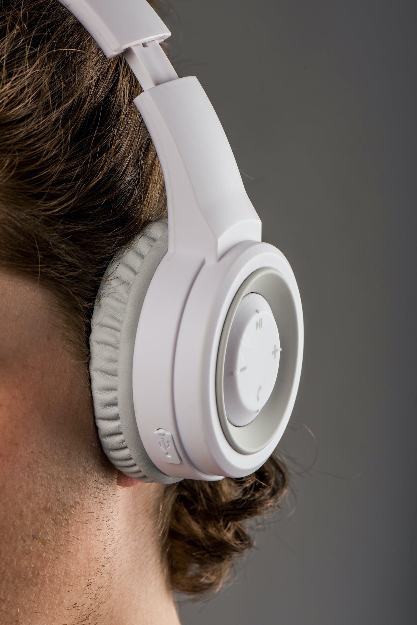 LENCO HPB-330WH - Słuchawki Bluetooth® - Bryzgoszczelne - Białe
