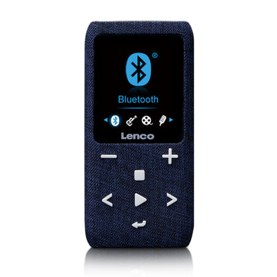 LENCO Xemio-861BU - Odtwarzacz MP3/MP4 z kartą Micro SD 8 GB Bluetooth® - Niebieski