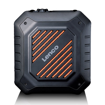 LENCO ODR-160GY – Powerful Portable Outdoor DAB+/FM Radio with Bluetooth® – IPX5 Water-Resistant – Grey