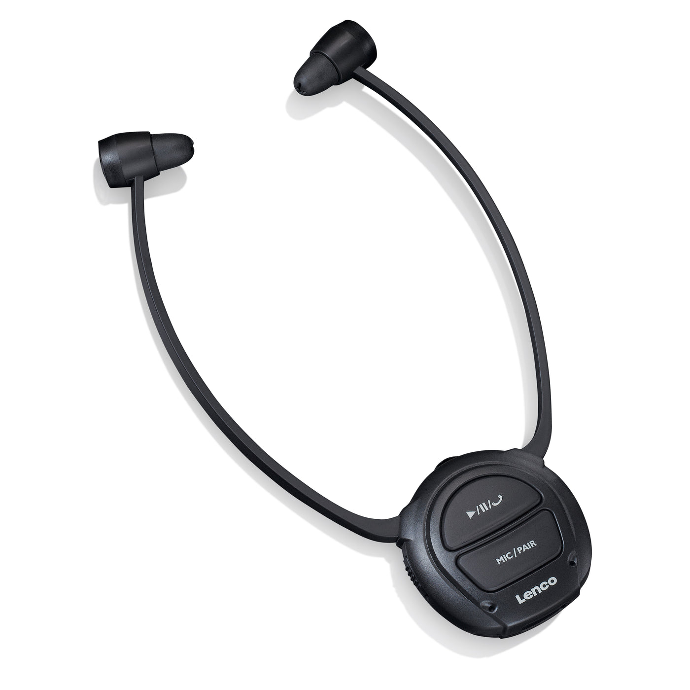 LENCO HPW-400BK - Wireless hearing amplifier-headphone