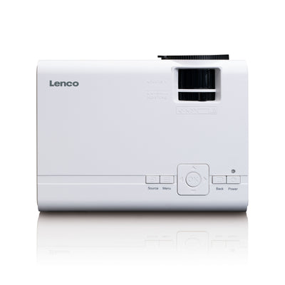 LENCO LPJ-300WH - Projektor LCD z Bluetooth® - Biały 