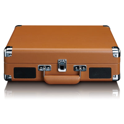 CLASSIC PHONO TT-10BN - Gramofon walizkowy z głośnikami - Brązowy