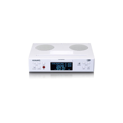 LENCO KCR-190WH - DAB+/FM Kitchen Radio with Bluetooth®, LED Lighting, and Timer - White