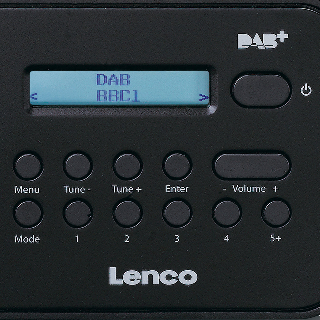 Radio DAB+ LEMEGA - Con Bluetooth, FM, Doppio Allarme, Alimentazione Rete O Batterie, Cabinet In Legno, 40 Preset