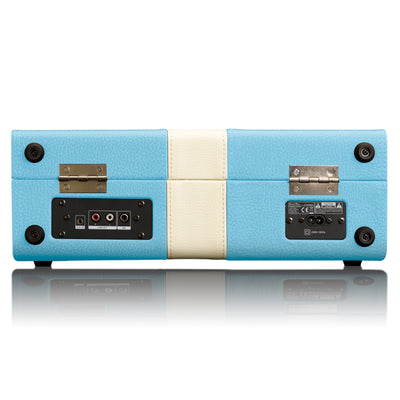 CLASSIC PHONO TT-33 Blue - Gramofon w walizce - Wbudowane głośniki - Niebieski