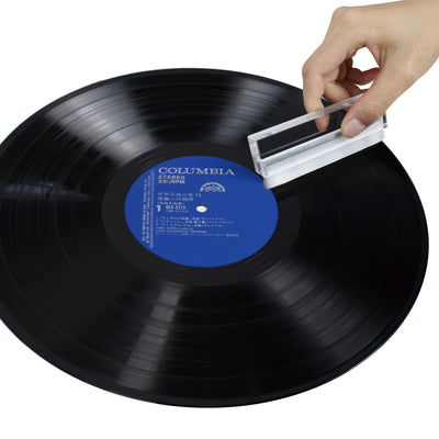 LENCO TTA-12IN1PRO - Profesjonalny zestaw 12 w 1 z akcesoriami do gramofonu i luksusowym zestawem do czyszczenia płyt LP - Srebrny