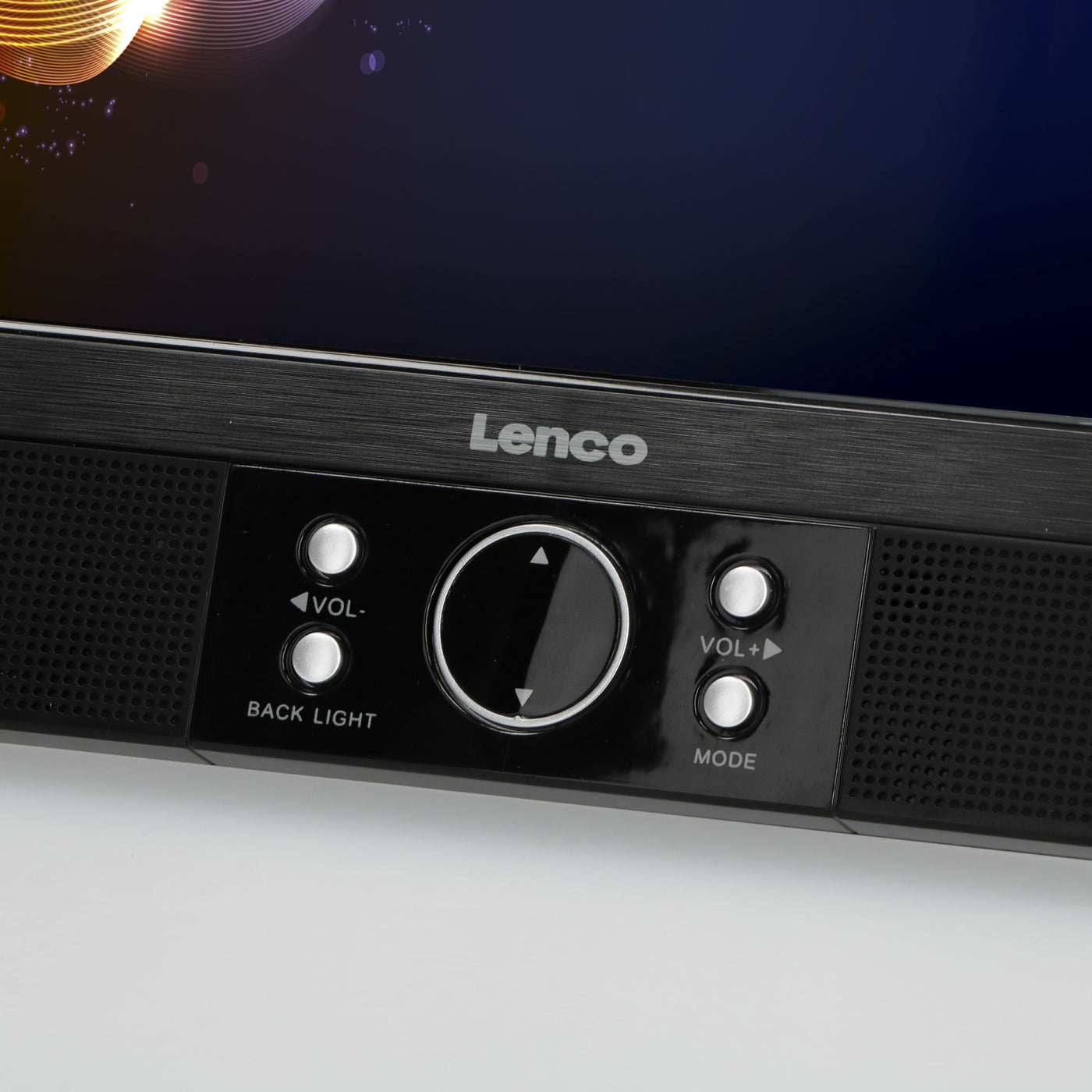 LENCO MES-405 - 9" Dual screen portable DVD player with USB - Black