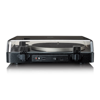 LENCO LBTA-165BK – Fully Automatic Turntable with Bluetooth® Streaming and Built-In Preamp – Metal Platter and Tonearm – Black