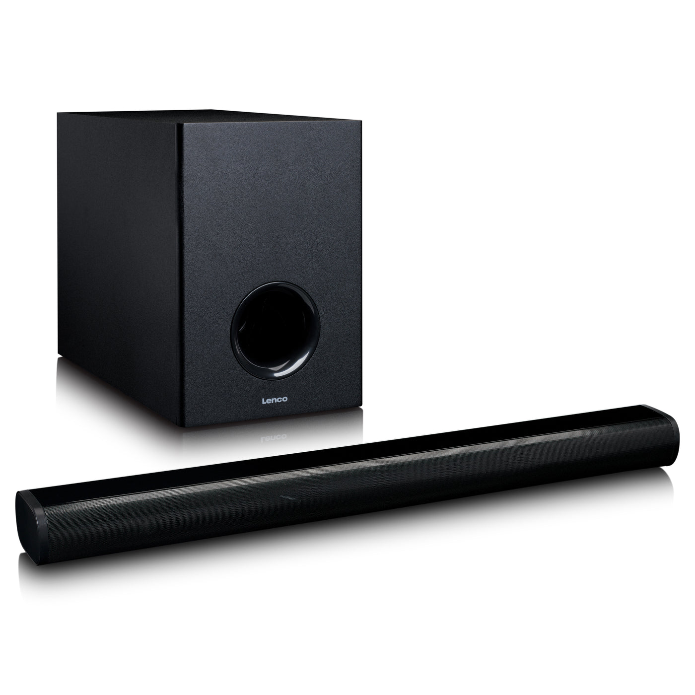 LENCO SBW-800BK - Bluebooth Soundbar with wireless subwoofer - Black