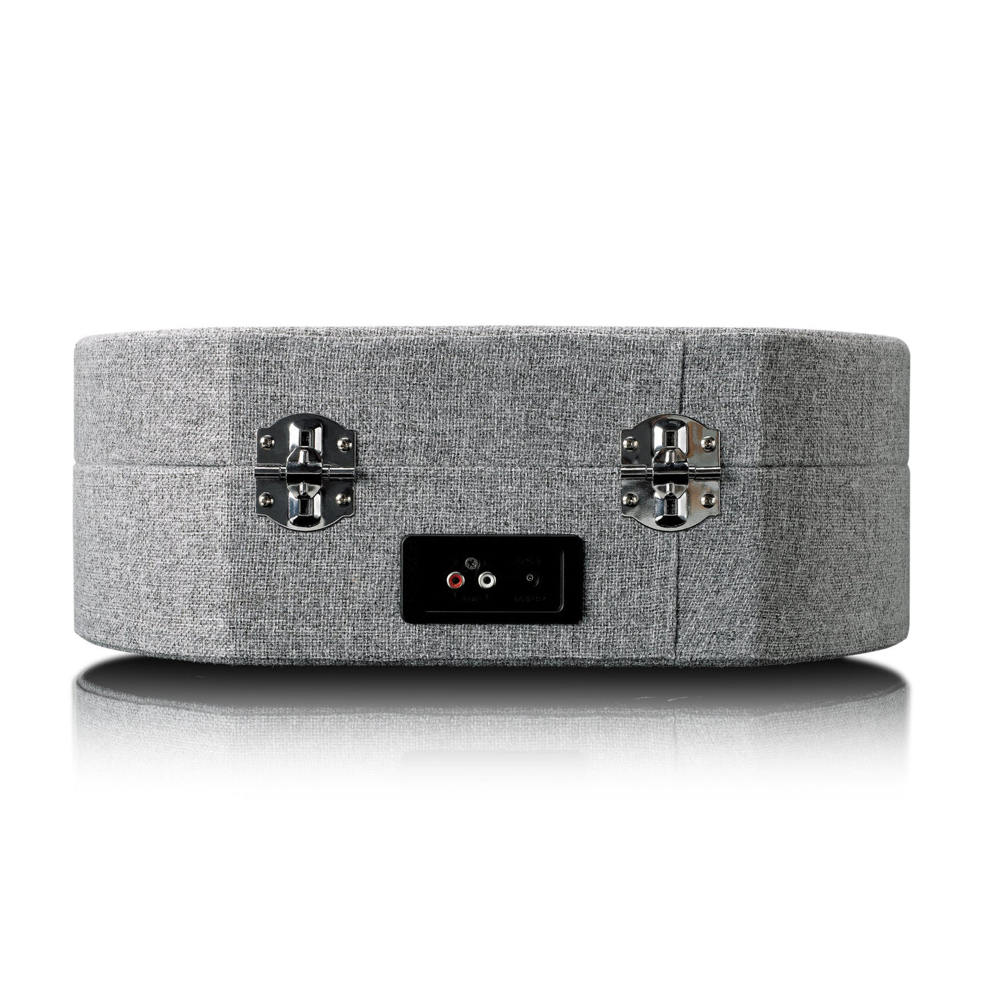 LENCO LS-66GY – Wooden Retro Turntable with Built-In Speakers, Bluetooth®, and AT3600L Cartridge – Grey