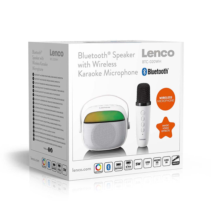 Lenco BTC-020WH | Now in the official Lenco Webshop – Lenco-Catalog
