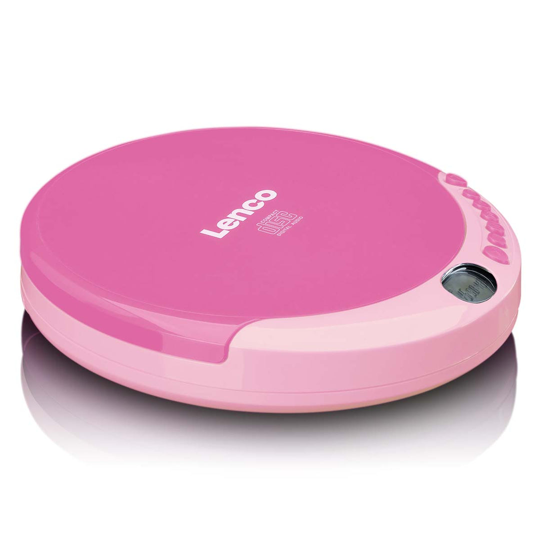 LENCO CD-011PK - Portable CD player - Pink – Lenco-Catalog