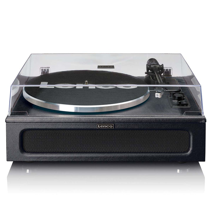 LENCO LS-430BK - Record Player with 4 built-in speakers – Lenco