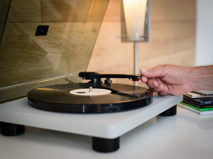 LENCO LS-50GY - Record Player with built-in speakers USB Encoding