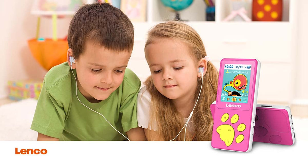 LENCO Xemio-560PK - MP3/MP4 player with 8GB memory - Pink – Lenco