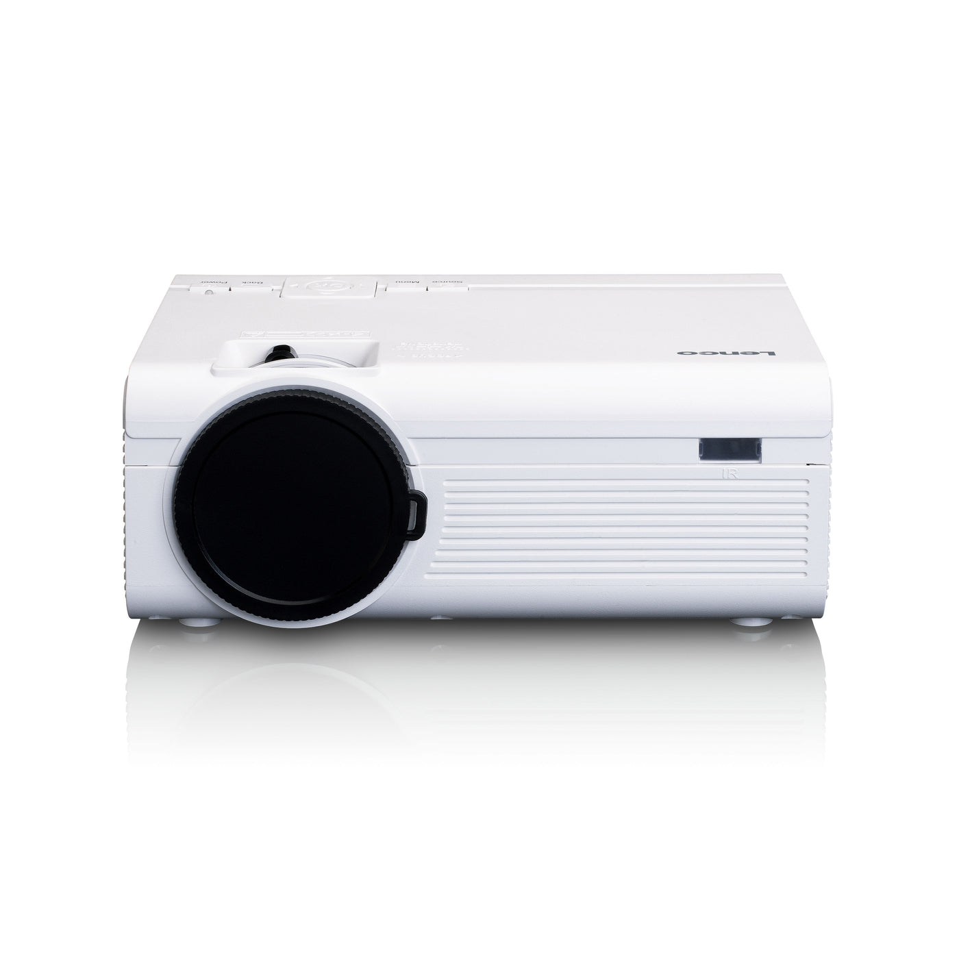 LENCO LPJ-300WH - Projektor LCD z Bluetooth® - Biały 