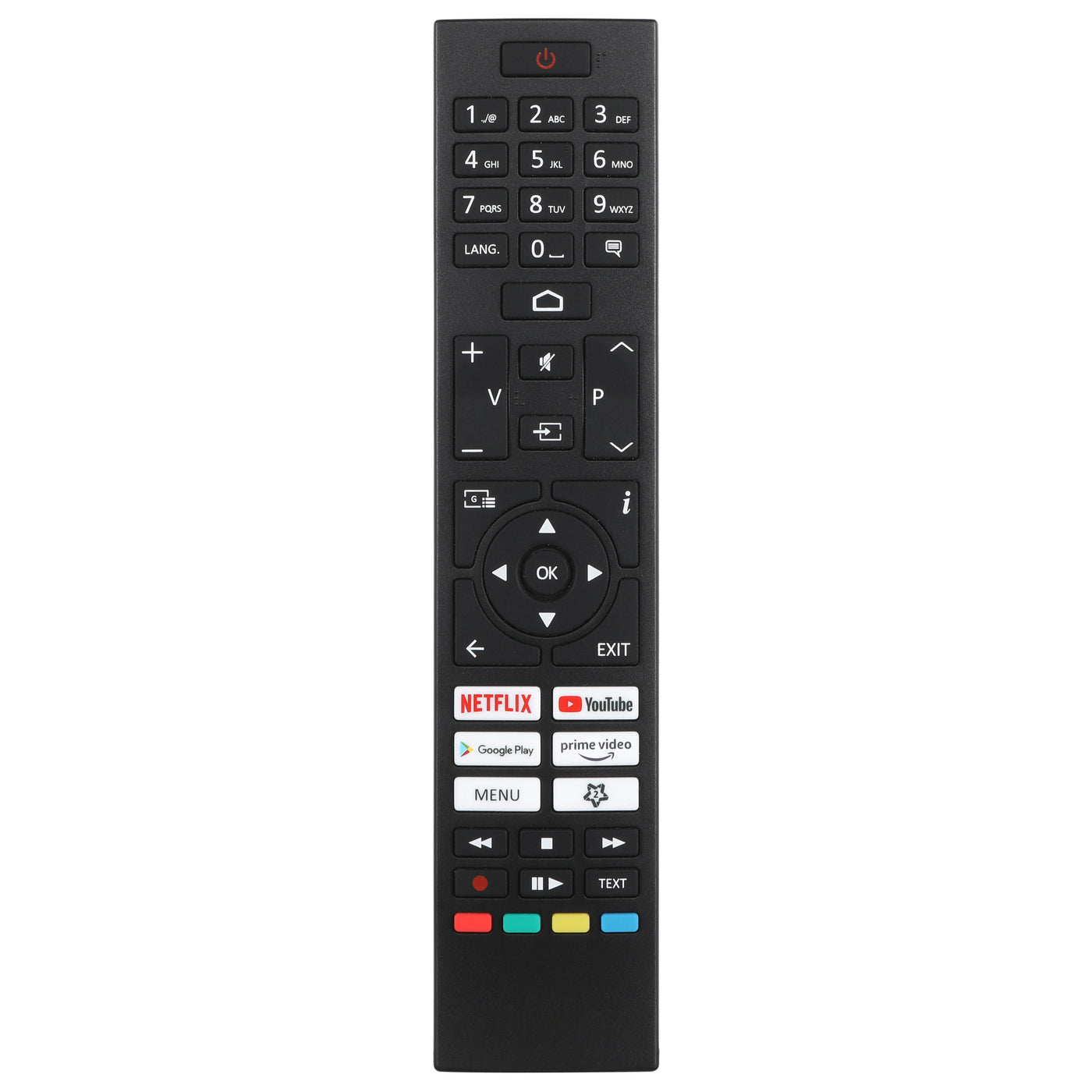 Lenco LED-4044BK - 40-calowy telewizor Smart TV z systemem Android, Full HD, czarny