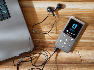 LENCO Xemio-861GY - Odtwarzacz MP3/MP4 z kartą Micro SD 8 GB Bluetooth® - Szary