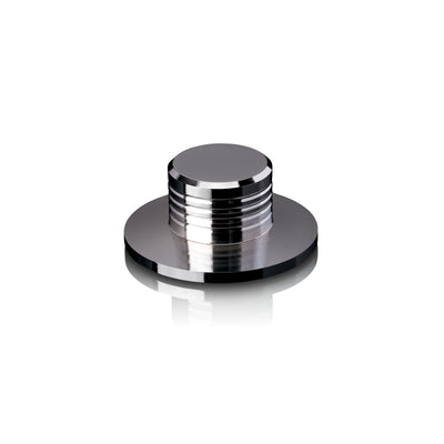 LENCO TTA-076SI - Chrome-plated record stabilizer - Turntable weight - Silver