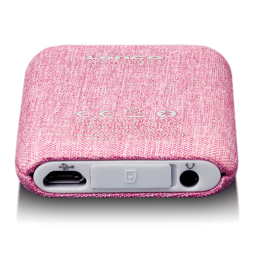 LENCO Xemio-861PK - MP3/MP4 Player with Bluetooth® 8GB Micro SD Card - Pink