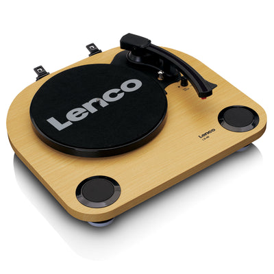 LENCO LS-40WD - Record Player with built-in speakers - Wood