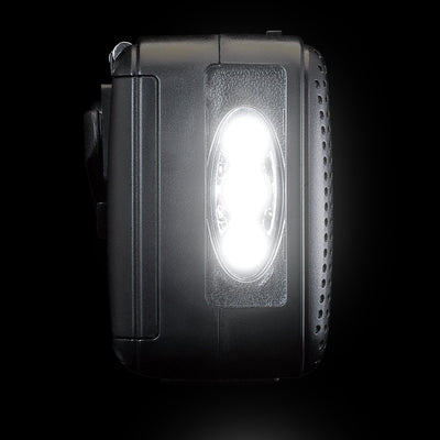 LENCO MCR-112BK - Portable hand crank emergency radio, flashlight and power bank in one - Black