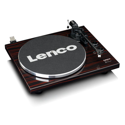 LENCO LBT-189WA - Gramofon z transmisją Bluetooth®, kolor ciemnobrązowy