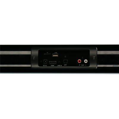 LENCO SBW-800BK - Bluebooth Soundbar with wireless subwoofer - Black