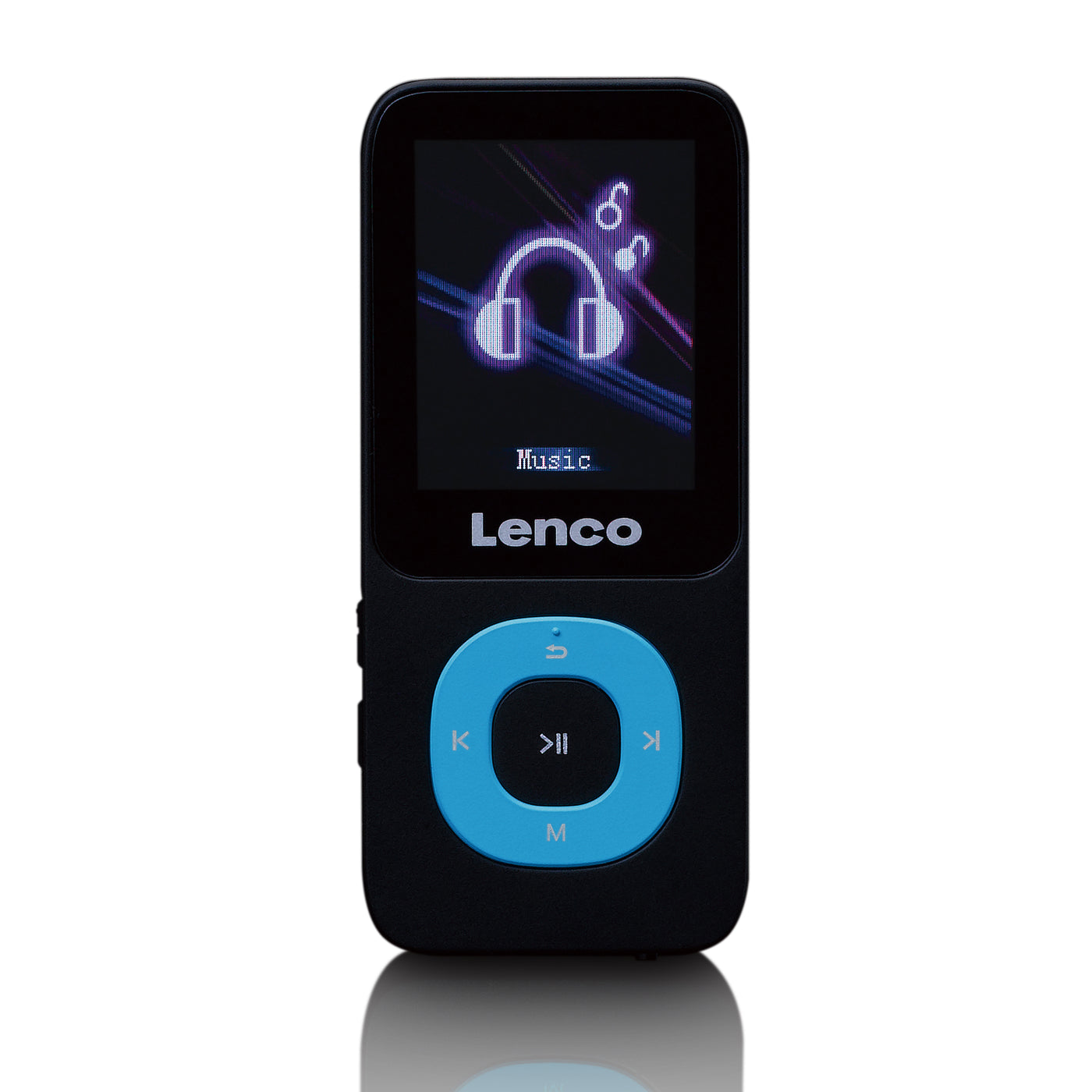 LENCO Xemio-659BU - MP3/MP4 player with 4GB micro SD card, blue