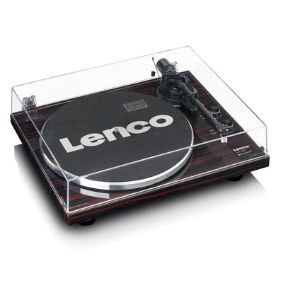LENCO LBT-288WA - Gramofon z transmisją Bluetooth®, kolor ciemnobrązowy