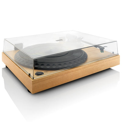 LENCO L-91 Turntable with wooden case - AT95 - PC encoding - Pine