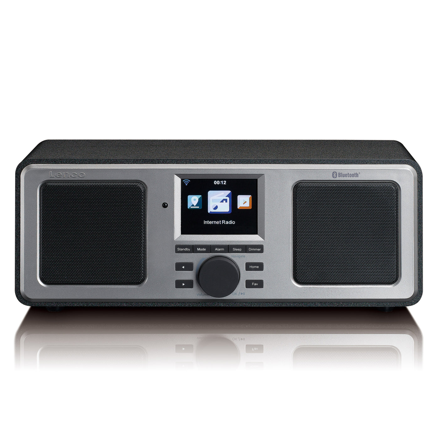 LENCO DIR-150BK Internetradio - WIFI - FM - Bluetooth® - USB