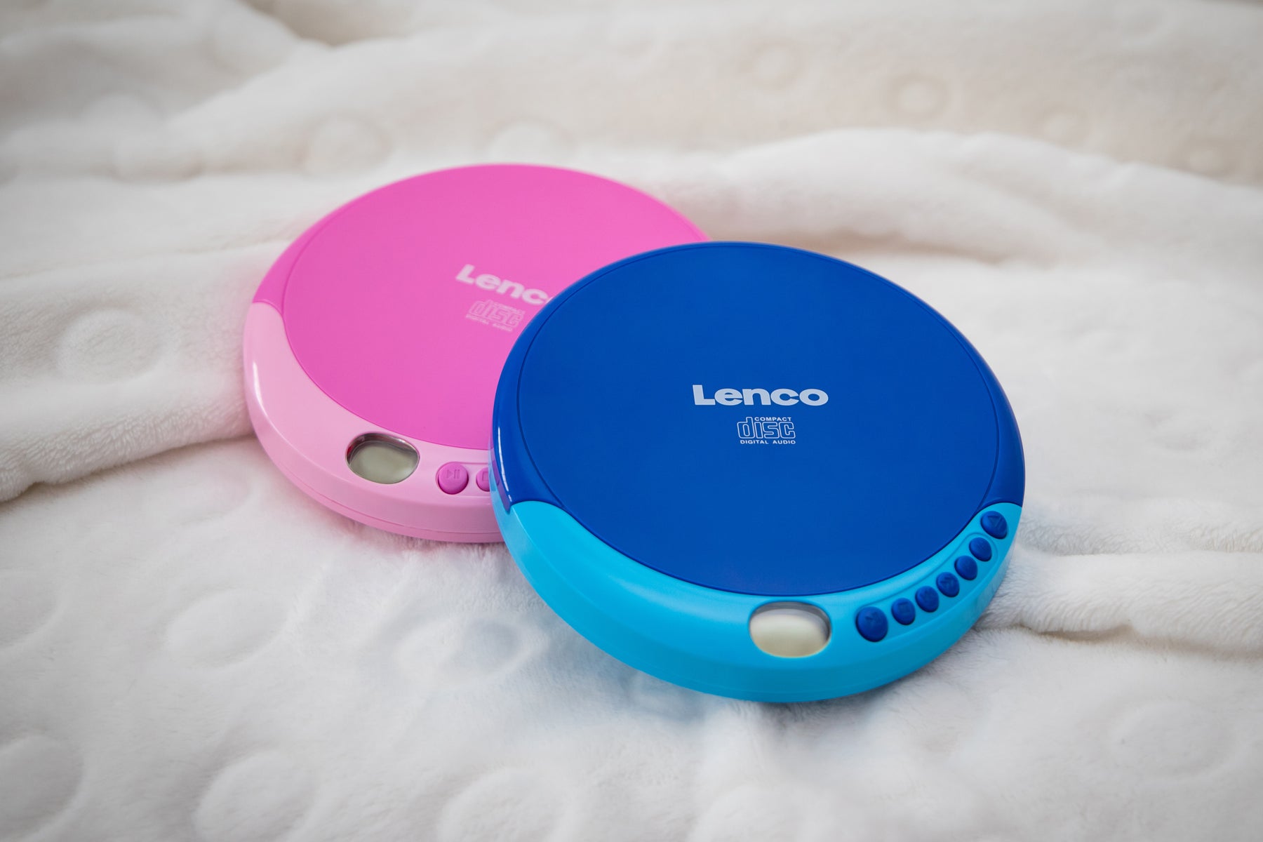 LENCO CD-011PK - Portable CD player - Pink – Lenco-Catalog