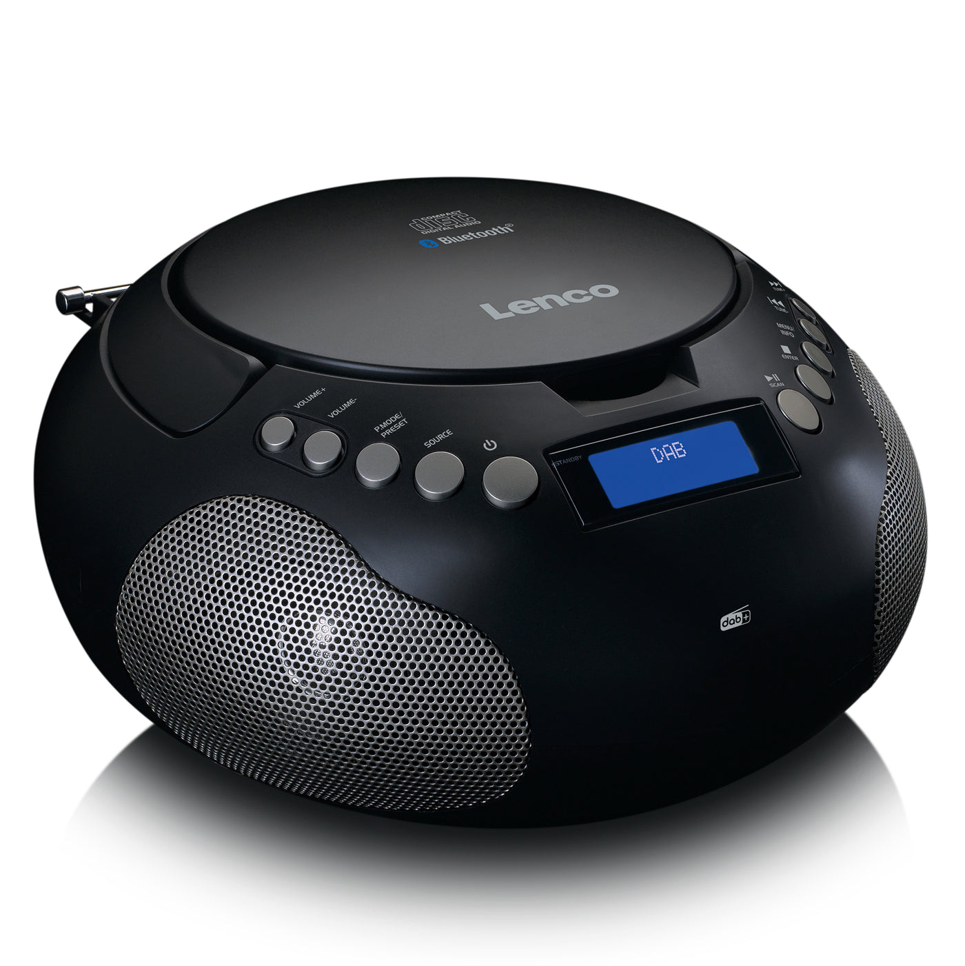radio with FM and DAB+/ - LENCO – Boombox SCD-341BK Bluetooth® Lenco-Catalog