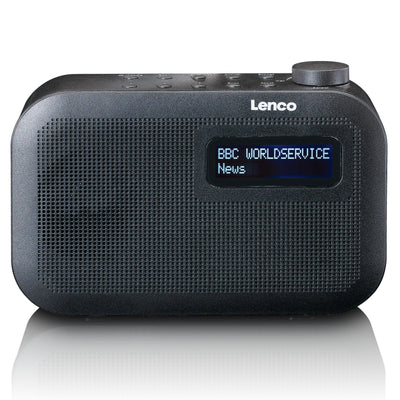 LENCO PDR-016BK - Portable DAB+/FM radio with Bluetooth® - Black