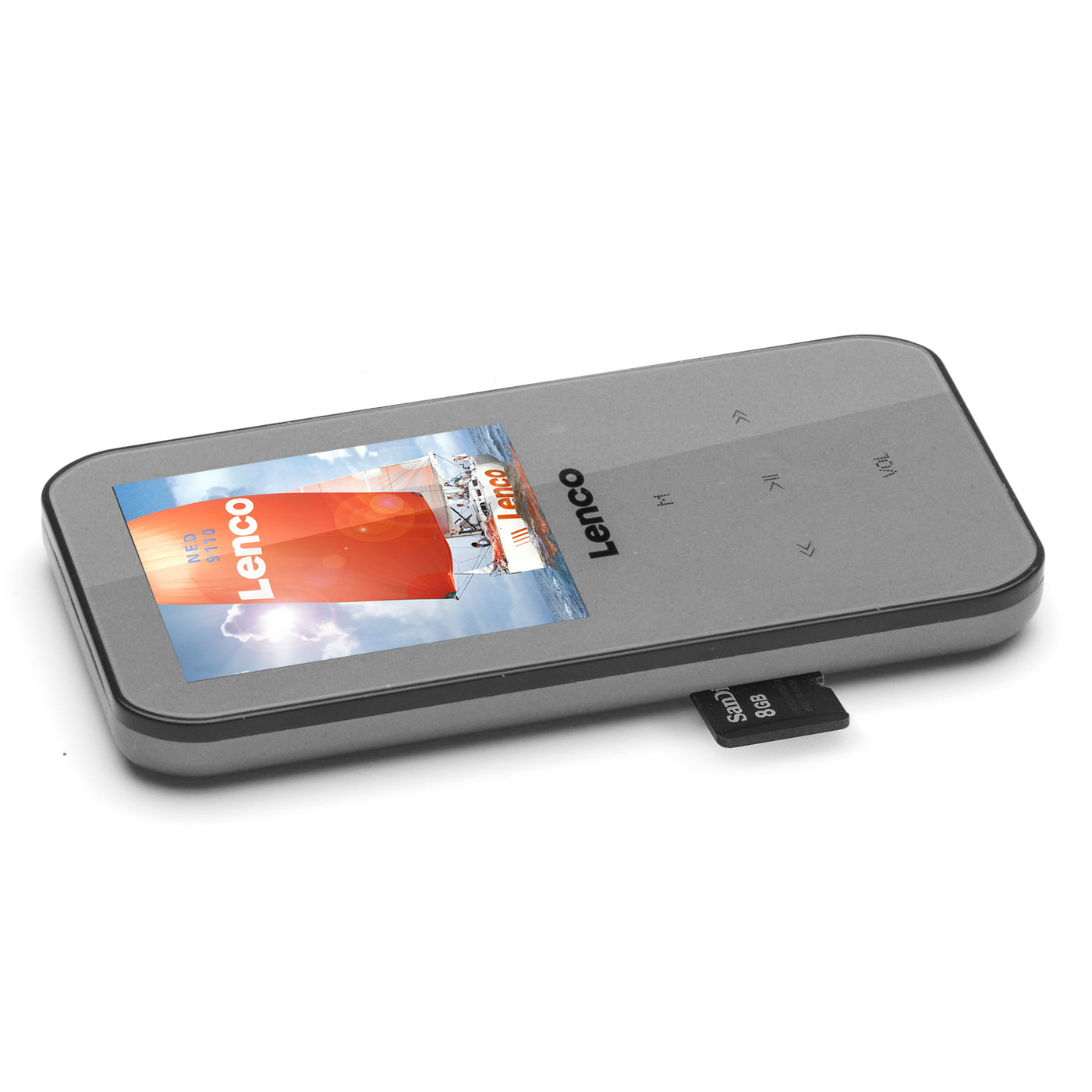 Lenco Xemio-655 Grey - MP3/MP4 Player with 4GB memory - Grey