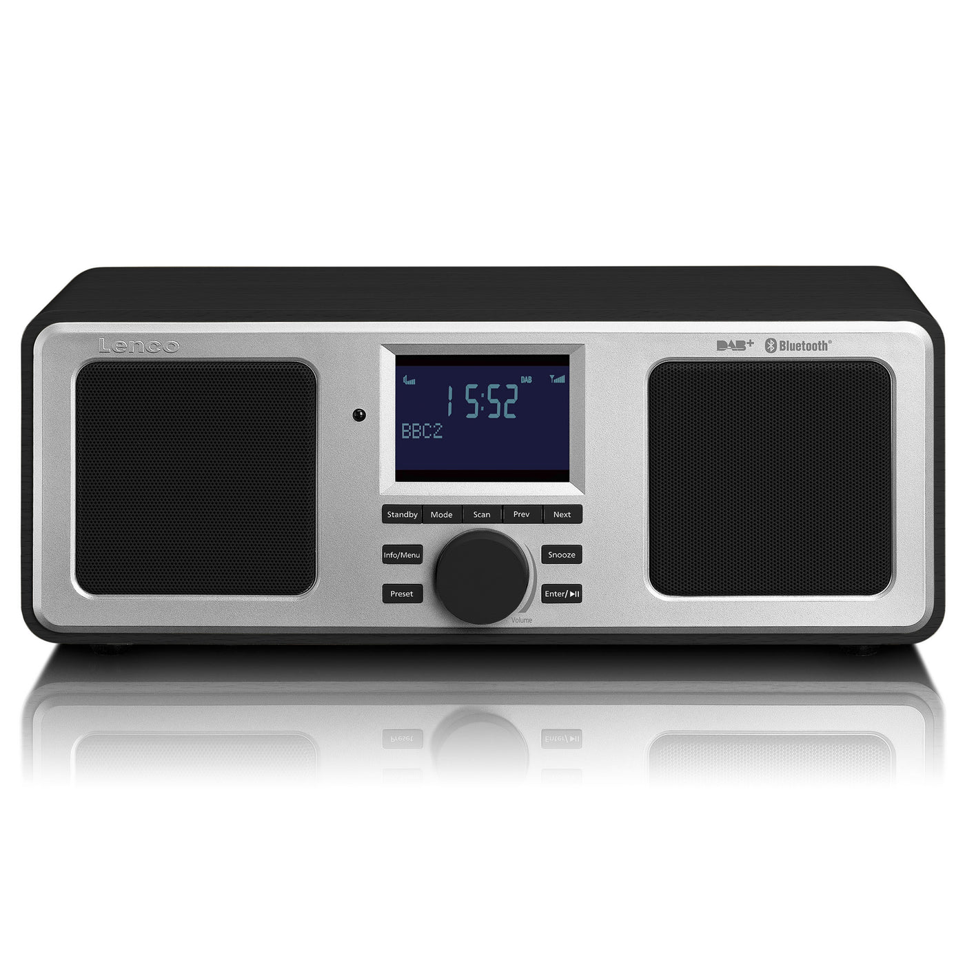 Lenco DAR-015BK - Table radio - Bluetooth - DAB+ - Black